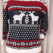 Розпродаж! Светр новорічна тематика