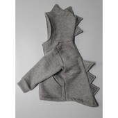 Худі дитячі Дракон тринитка фліс 80-115 кольори