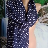 Стильный огромный воздушный длинный шарф шифон 150/97см.