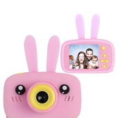 Цифровий дитячий фотоапарат XoKo kvr -010 Rabbit рожевий