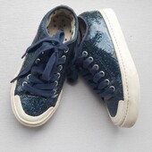 Класні блискучі мокасинки , розмір 13