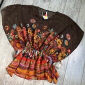 Розпродаж магазину! Класне парео у квіти паєтки блискучі нитки