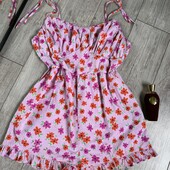 Розпродаж магазину! Ну дуже гарний комбінезон у квіти рюші