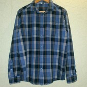 Рубашка мужская теплая L