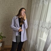 Лавандовий, подовжений жакет, відмінний стан, бренд ❤️