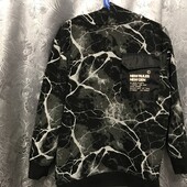 Тёплое худи на мальчика рост 122/128,см.замеры