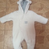 Дитячий флісовий комбінезон на 3-6 місяці