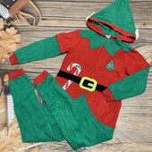 Флисовый слип, кигуруми на 8/9 лет