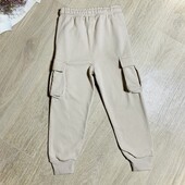 Дитячі спортивні штани з карманами на флісі 116/122 см george