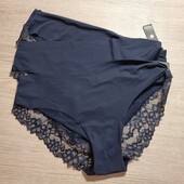 Эсмара! Бесшовные женские трусы с кружевом! 3 шт! 36/38 евро! Лот 17