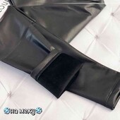 Женские лосины из эко кожи