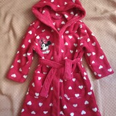 Халатик Мини Маус. Disney.До 120 рост.