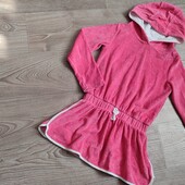 Махрова домашня сукня/халат I love next 6років