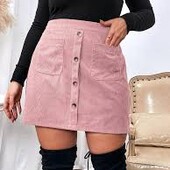 Вельветова спідниця Terranova S