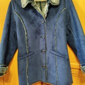 Жіноча штучна дублянки 46 розмір