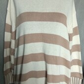 Yours Свитер в полосочку,большого размера