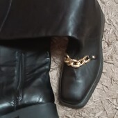 Демісезонні шкіряні чоботи