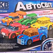 Конструктор Limo Toy "Инерционная машина 5 видов" 70+ деталей