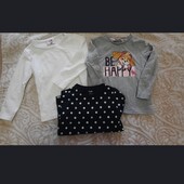 набір тоненьких кофточок, регланти для дівчинка 4/6 років