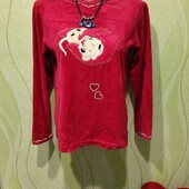 Велюрата гарна кофтинка, бавовна