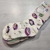 Лупілу! Трикотажні високі шкарпетки для дівчинки 27-30 розмір, в лоті 5 пар! Лот 22