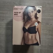 Есмара! Жіночий бюстгальтер з гладкою чашкою! 2 шт! 80Д! Лот 29