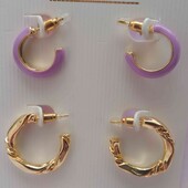 Набір сережок Trendz 2 пари