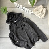 ✨ Тепленький в’язаний худі з капюшоном Колір сірий денім дуже класно