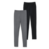 ♕ Якісні зручні дитячі легінси в рубчик Tchibo (Німеччина) розмір 170-176,чорний