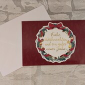 Різдвяна об'ємна листівка з конвертом Crelando Німеччина