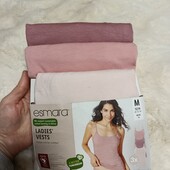 6022.Лот 3 шт ,майка esmara М 40/42