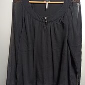 Блузка шифон на трикотажной подкладке,размер 16