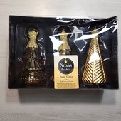 Скляні іграшки на ялинку "Ялинки", в лоті 3 шт! Лот 10