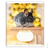 Зошит 7 шт на 12 аркушів у клітинку 2529 Маленькi улюбленцi