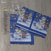 Дві різдвяні скатертини 80*80cм Syrah Німеччина