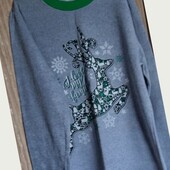 Верх от новошодней пижамы с начесом сост.новой вещи