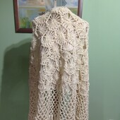 Шаль , шерсть фабрика.160*160новая