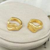 Сережки 'Xuping' (позолота 18к) 070886