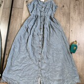 Розпродаж магазину! 100% tencel Нереально гарна сукня сарафан під джинс