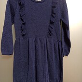 Платье вязаное с блесками