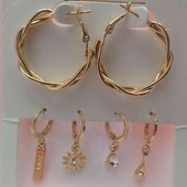 Набір сережок Trendz 6 шт. нескінченно багато образів