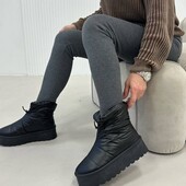 Дутики з натуральним хутром