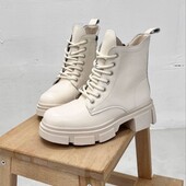 Стильні зручні зимові черевики на хутрі,якість супер