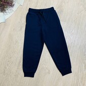 Дитячі спортивні штани джогери для хлопчика george в темно-синьому кольорі