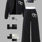 Стильний та модний спортивний костюм на дівчинку, тепленький 11-12 р 146-152