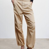 Брюки карго парашути пісочного кольору