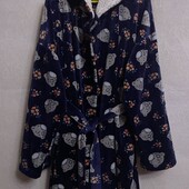 Мягусенький женский халат с капюшоном отличного качества