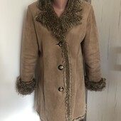 Дубленка экозамш в очень хорошем состоянии