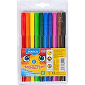 Фломастери 10 кольорів Marco