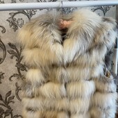 Жилетка з натуральним хутром